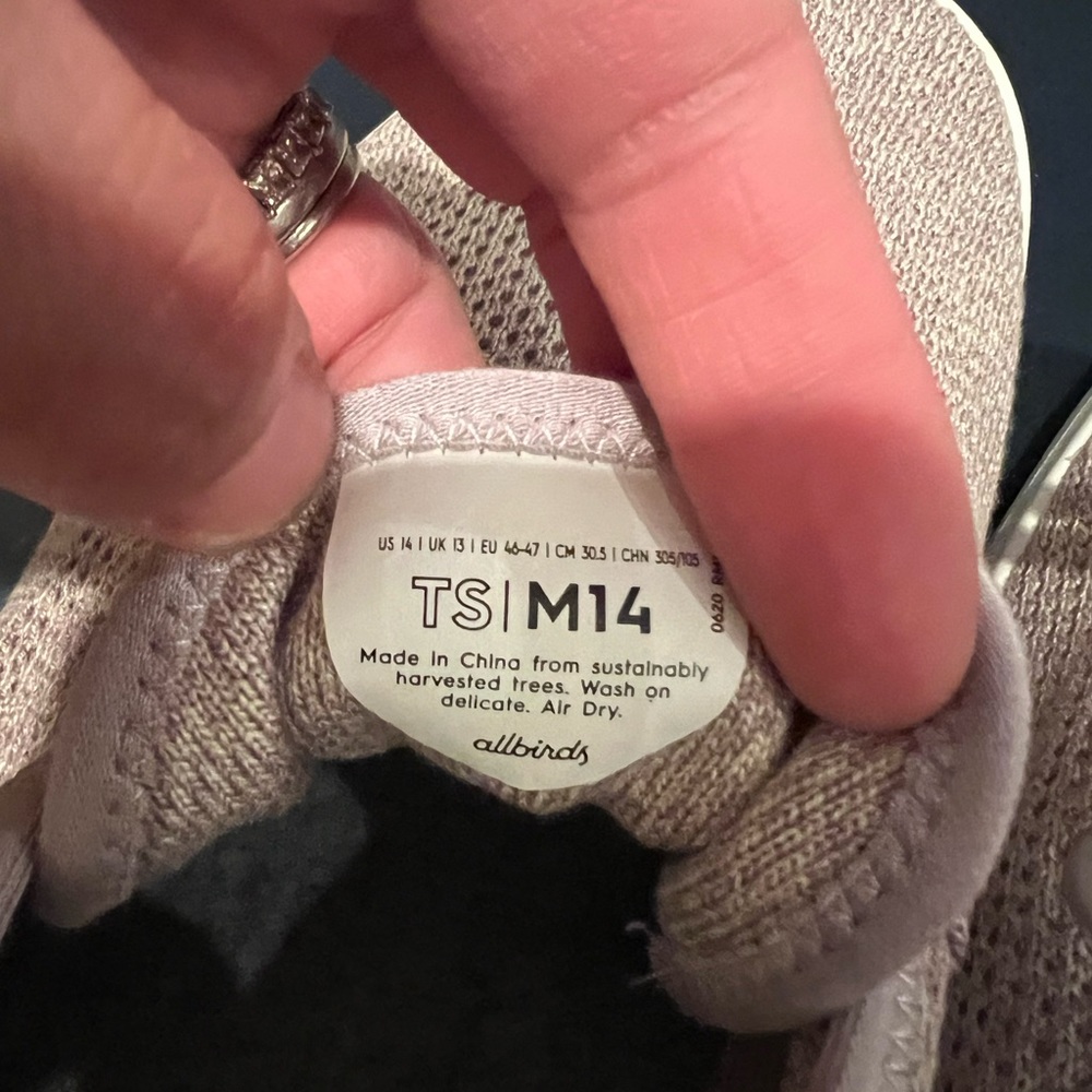 Allbirds Mens size 14 NEW Shoes tan - Picture 4 of 9